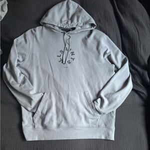 All Saints Light Gray Hoodie